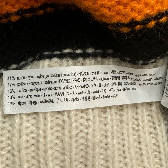 ZARA High Neck Wool Knit Sweater Size S - Picture 11 of 11